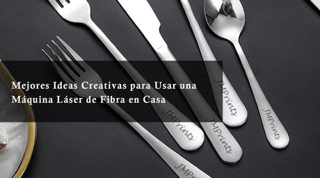 Mejores Ideas Creativas para Usar una Máquina Láser de Fibra en Casa