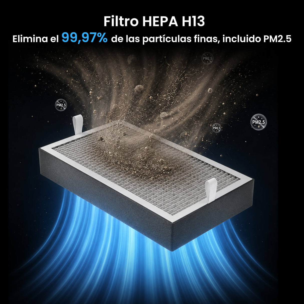 Monport 260W Sistema de extracción de humos láser con sistema de filtración de 4 etapas – Para máquinas de grabado láser CO₂ y de fibra