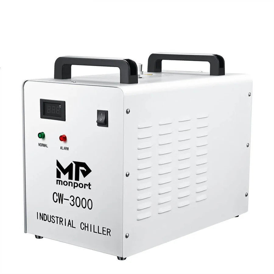 Monport 9L CW-3000 sistema de refrigeración por agua para grabador láser CO2 de 40W