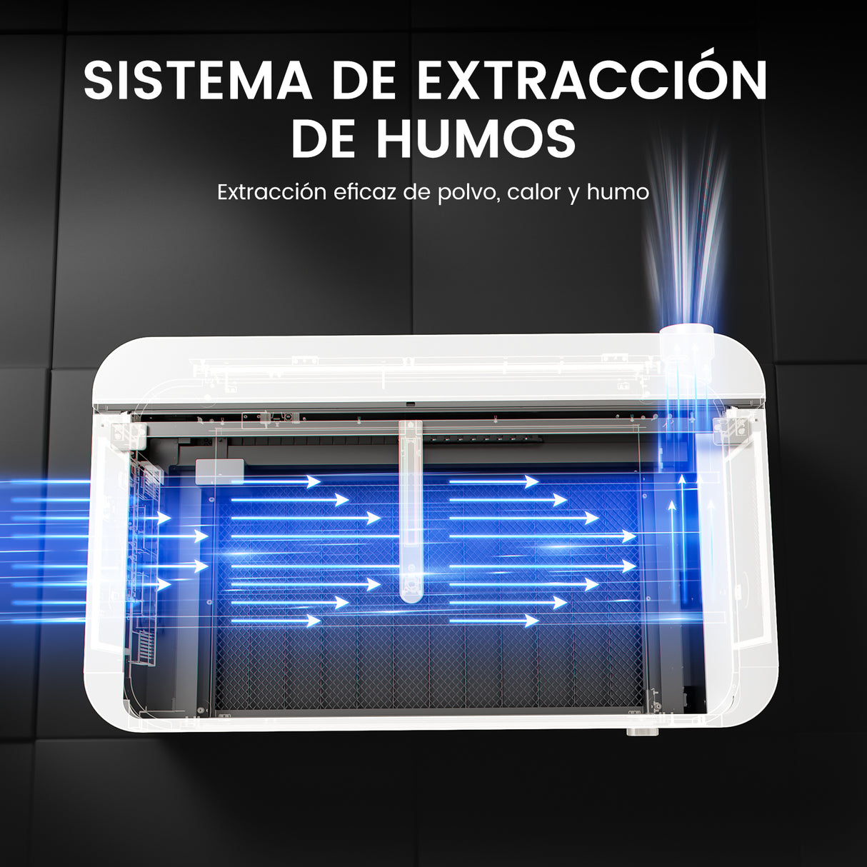 Monport Mega: la primera máquina de grabado inteligente de sobremesa de 70 W del mundo