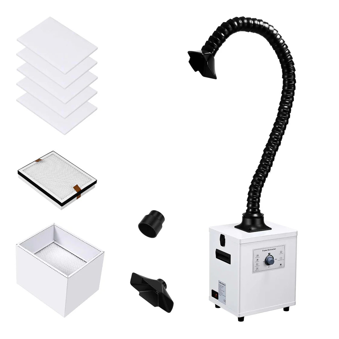 Aspirador láser Monport 150W con filtro de 3 capas para grabadores láser de CO2 y fibra