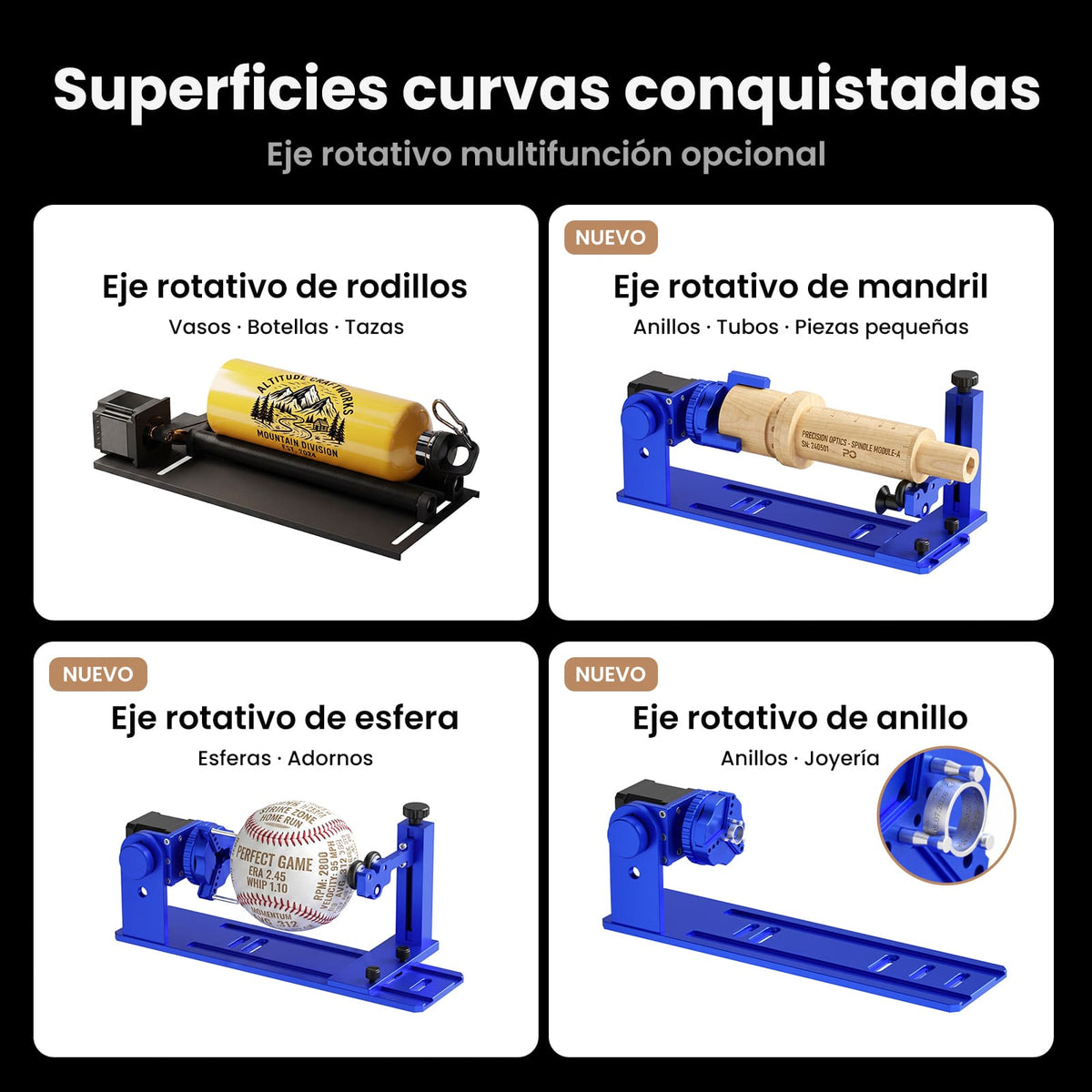 Monport Reno45 Pro Vision 45W Grabadora y Cortadora Láser CO₂ de Escritorio (16" x 12") con Cámara HD de 8MP, Autofocus Magnético y Sistema de Refrigeración por Agua Integrado