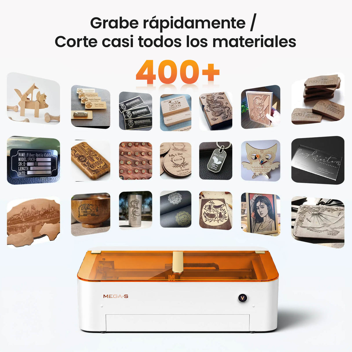 Monport MegaS – Actualización de la serie Mega: máquina de grabado y corte láser CO₂ de 70W con precisión inteligente