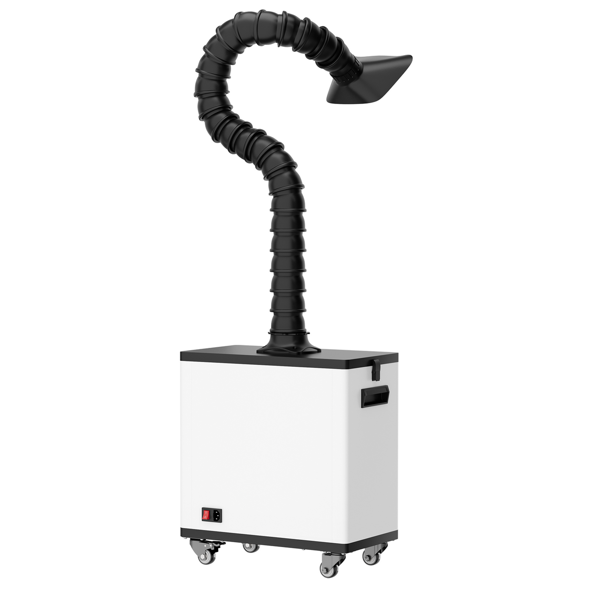 Monport 260W Sistema de extracción de humos láser con sistema de filtración de 4 etapas – Para máquinas de grabado láser CO₂ y de fibra