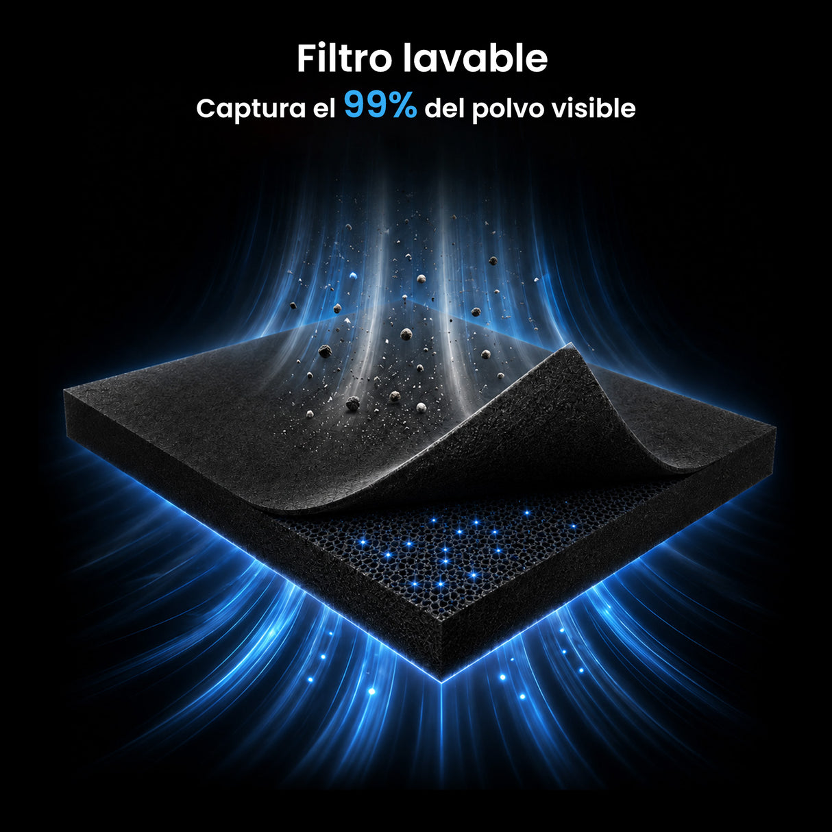 Monport 800W Sistema de extracción de humo láser con sistema de filtración de 6 etapas – Para máquinas de grabado y corte láser CO₂ de 130W y 150W