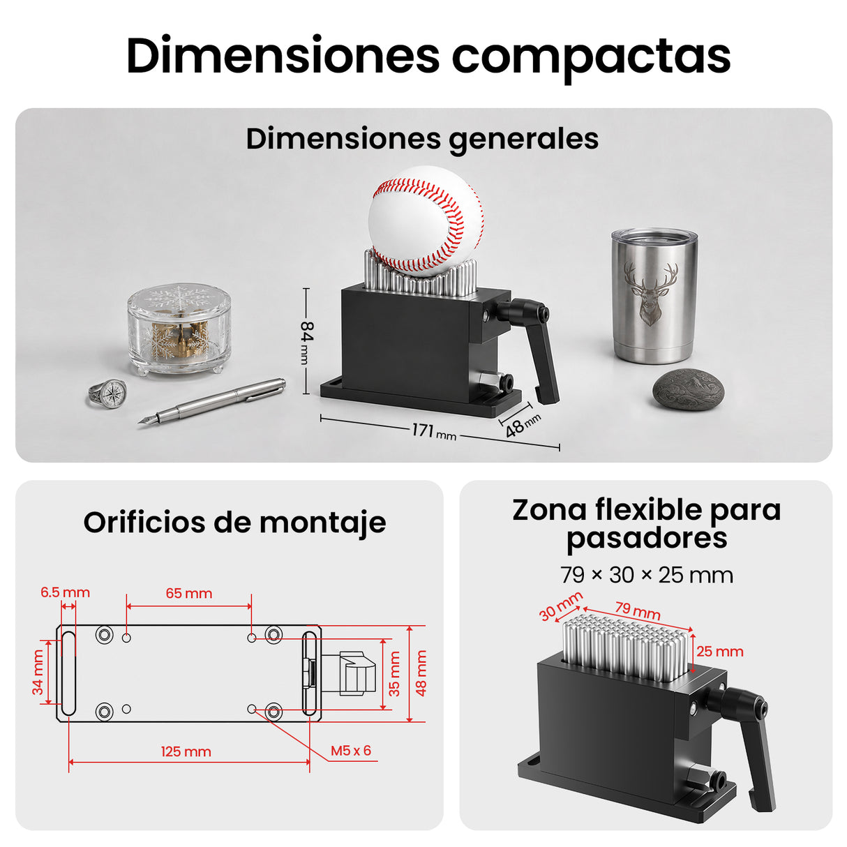 Soporte flexible Monport