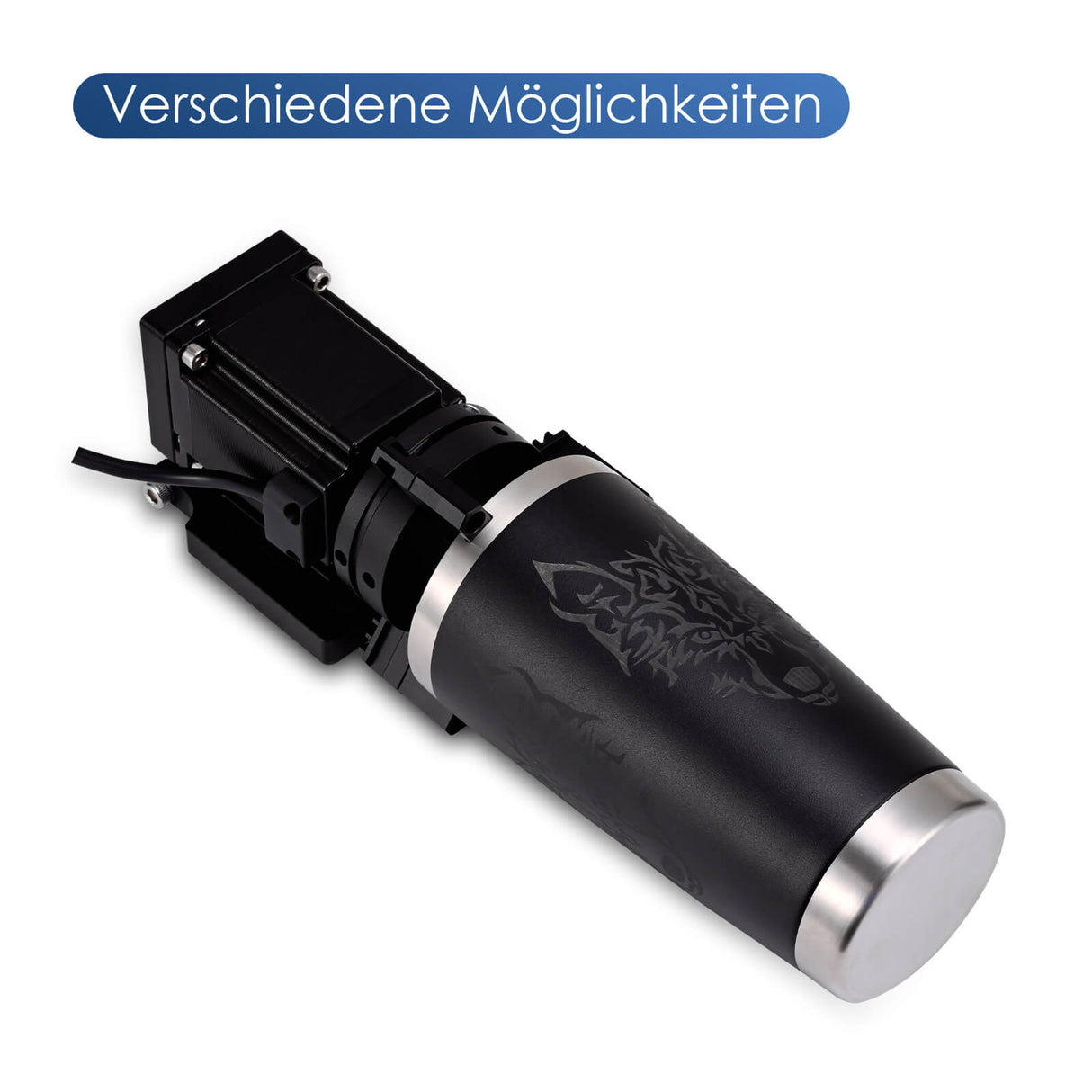 Accesorio de alimentación de eje giratorio importado para máquina de grabado láser (solo aplicable a máquinas de fibra óptica).