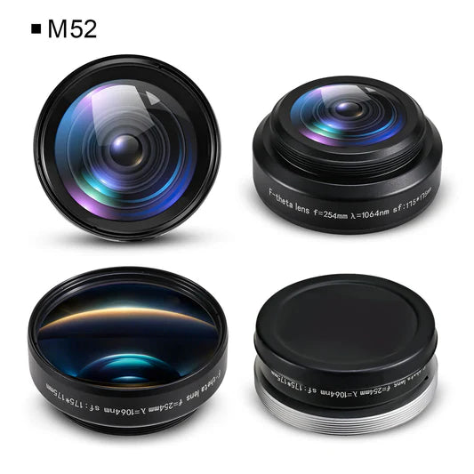 Lente de agarre alternativa para láser de fibra Monport F-Theta M52 175 mm * 175 mm