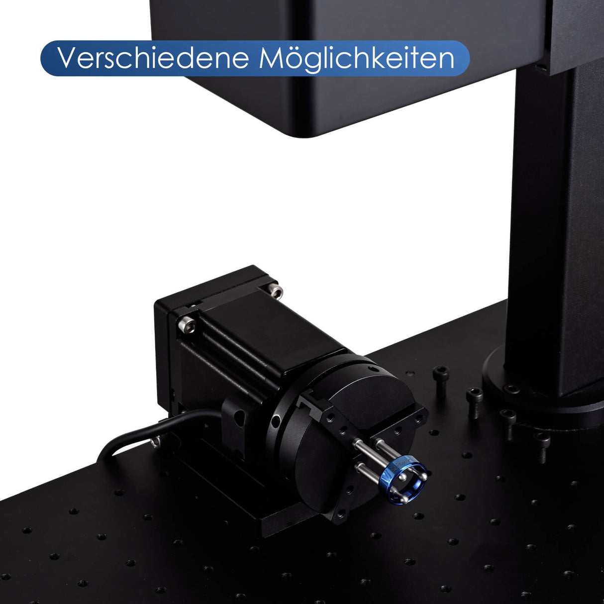 Accesorio de alimentación de eje giratorio importado para máquina de grabado láser (solo aplicable a máquinas de fibra óptica).