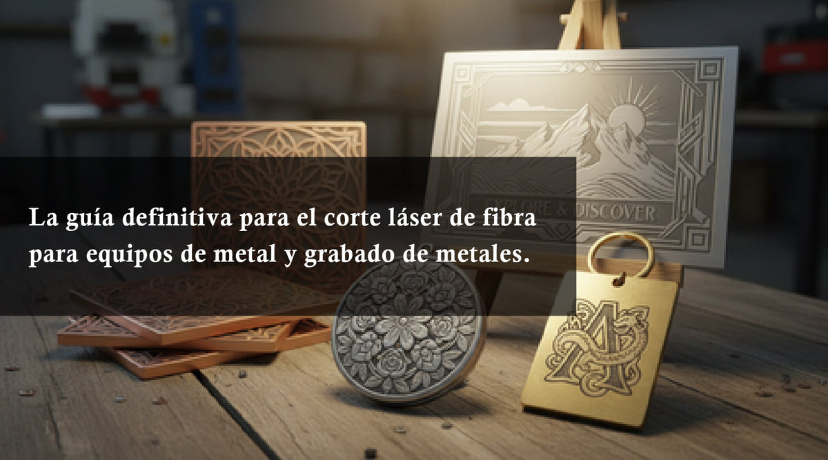 La guía definitiva para el corte láser de fibra para equipos de metal y grabado de metales.