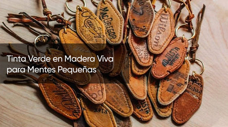 Cómo Grabar Madera: Actividades Escolares del Día de la Tierra Usando Tinta Verde en Madera Viva para Mentes Pequeñas