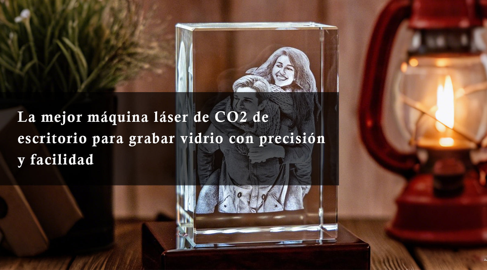 La mejor máquina láser de CO2 de escritorio para grabar vidrio con precisión y facilidad
