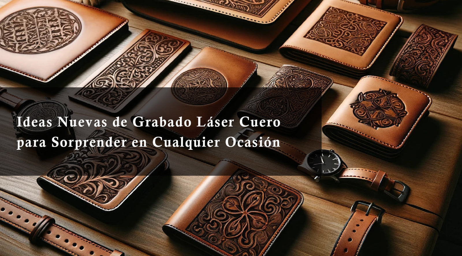 Ideas Nuevas de Grabado Láser Cuero para Sorprender en Cualquier Ocasión