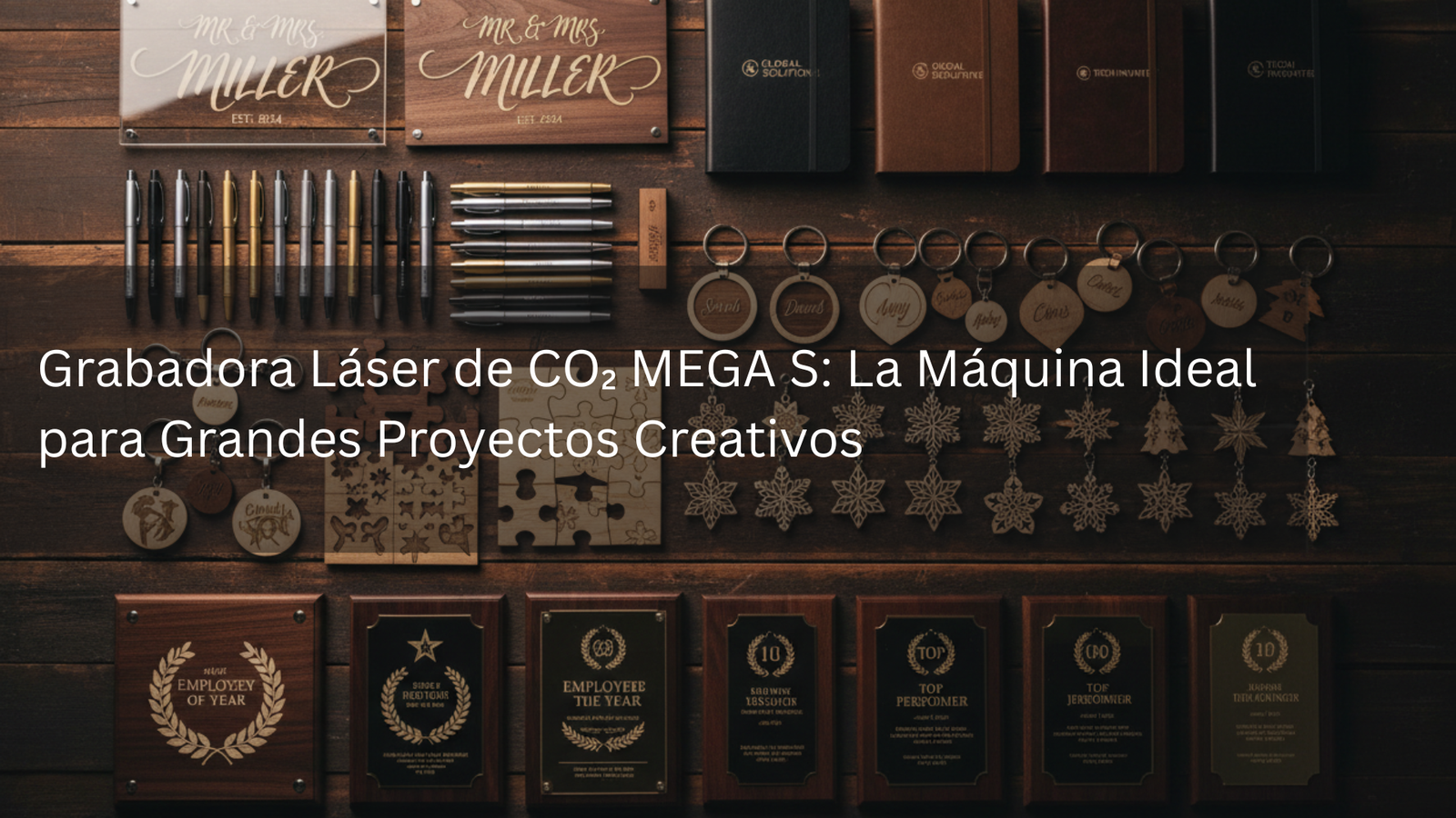 Grabadora Láser de CO₂ MEGA S: La Máquina Ideal para Grandes Proyectos Creativos