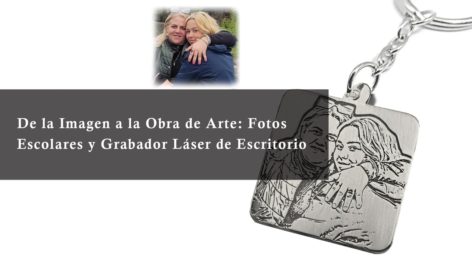 De la Imagen a la Obra de Arte: Fotos Escolares y Grabador Láser de Escritorio