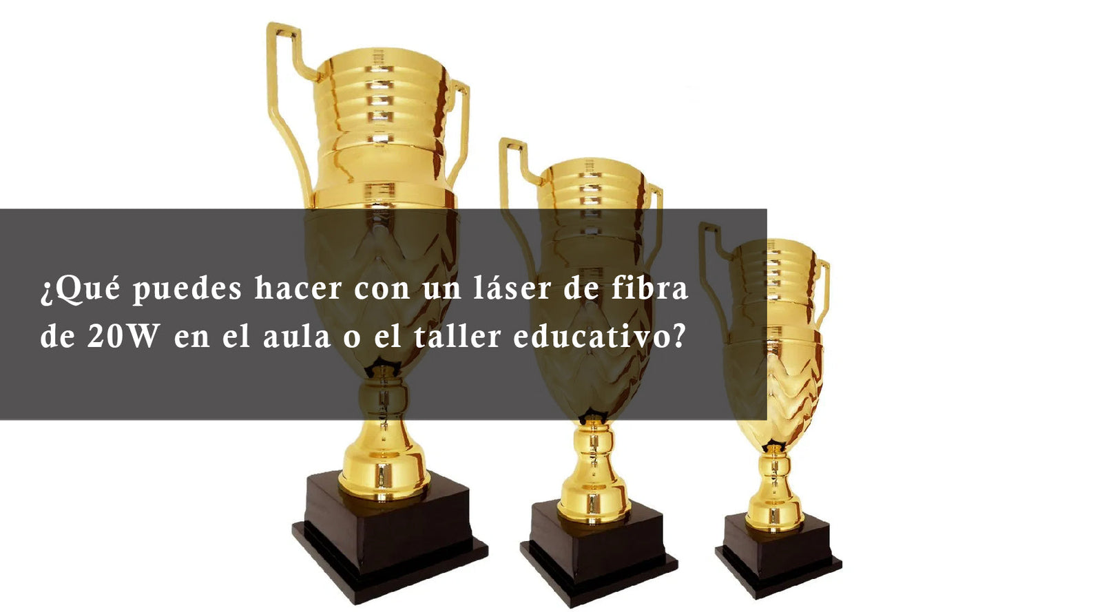 ¿Qué puedes hacer con un láser de fibra de 20W en el aula o el taller educativo?