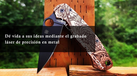 Dé vida a sus ideas mediante el grabado láser de precisión en metal