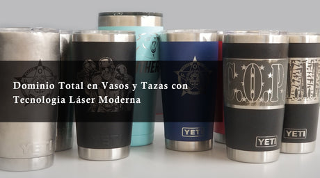 Dominio Total en Vasos y Tazas con Tecnología Láser Moderna