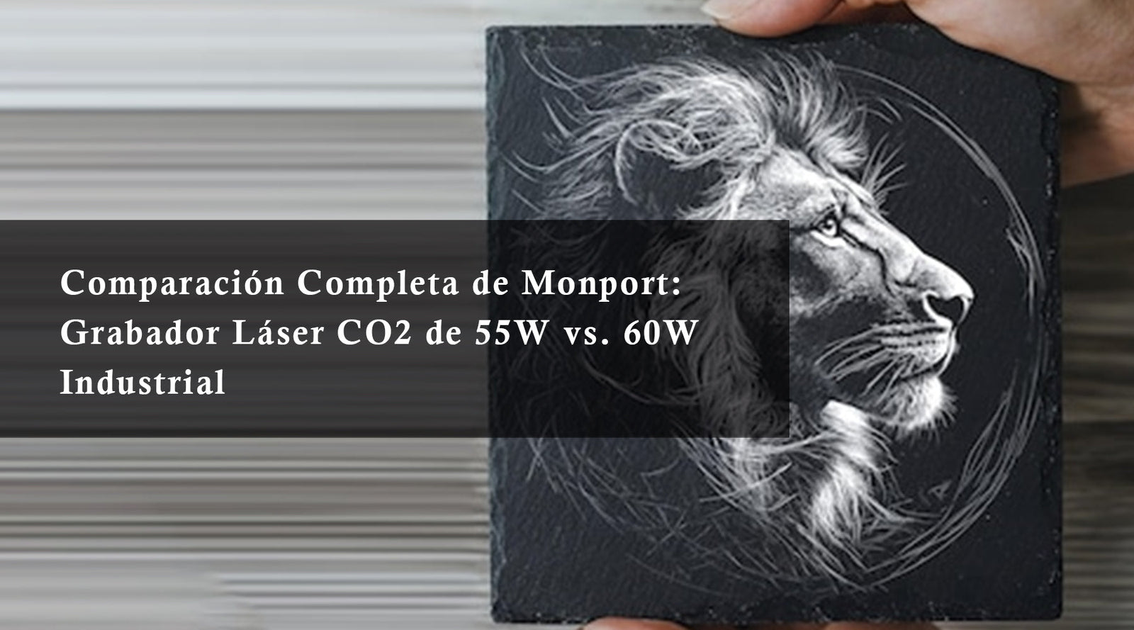 Comparación Completa de Monport: Grabador Láser CO2 de 55W vs. 60W Industrial