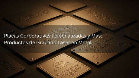 Placas Corporativas Personalizadas y Más: Productos de Grabado Láser en Metal