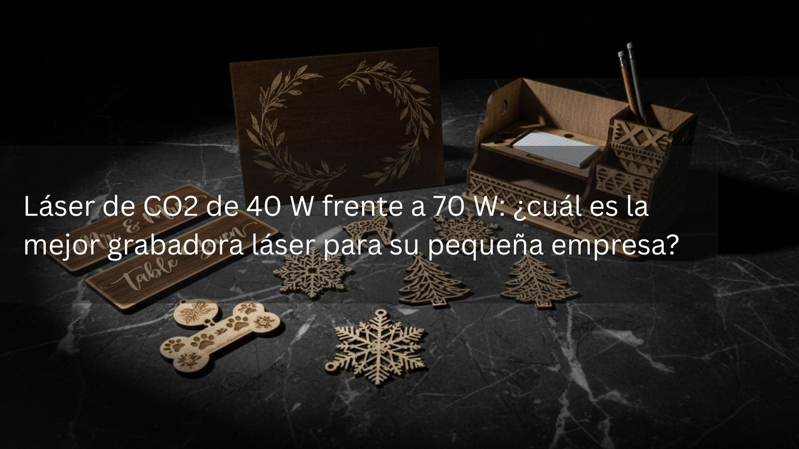 Láser de CO2 de 40 W frente a 70 W: ¿cuál es la mejor grabadora láser para su pequeña empresa?
