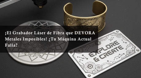 ¡El Grabador Láser de Fibra que DEVORA Metales Imposibles! ¿Tu Máquina Actual Falla?