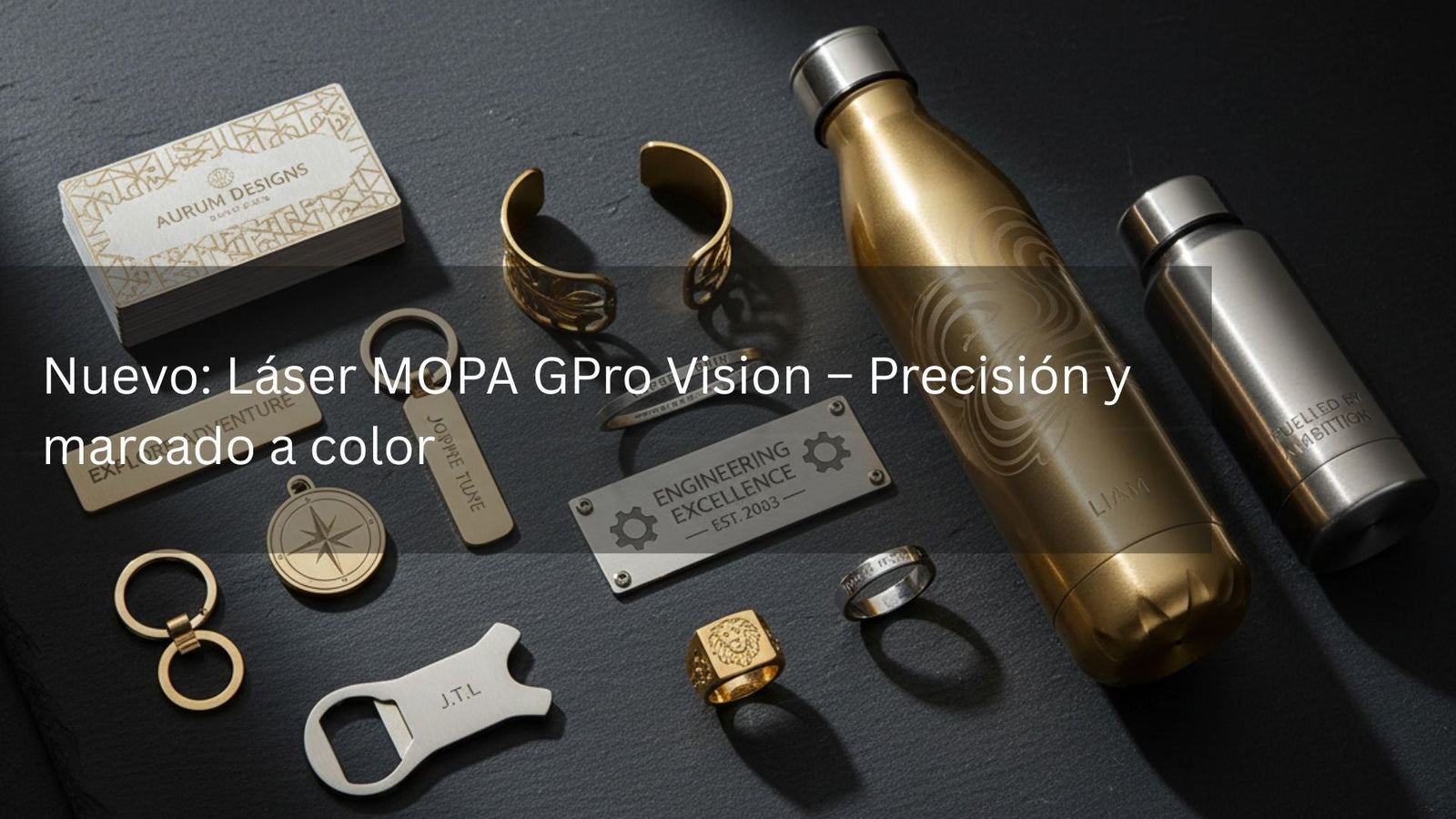 Nuevo: Láser MOPA GPro Vision – Precisión y marcado a color
