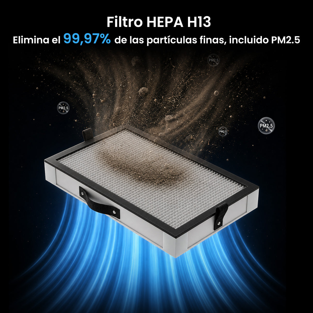 Monport 400W Sistema de extracción de humo láser con sistema de filtración de 8 etapas – Para máquinas de grabado y corte láser CO₂