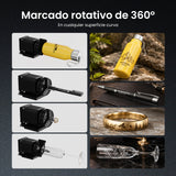 Monport GM 10W PRO Grabador Láser UV (Grabado Interior) – Marcado Láser UV Profesional con Tecnología de Láser Frío de 355 nm