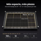 Monport Reno45 Pro Vision 45W Grabadora y Cortadora Láser CO₂ de Escritorio (16" x 12") con Cámara HD de 8MP, Autofocus Magnético y Sistema de Refrigeración por Agua Integrado