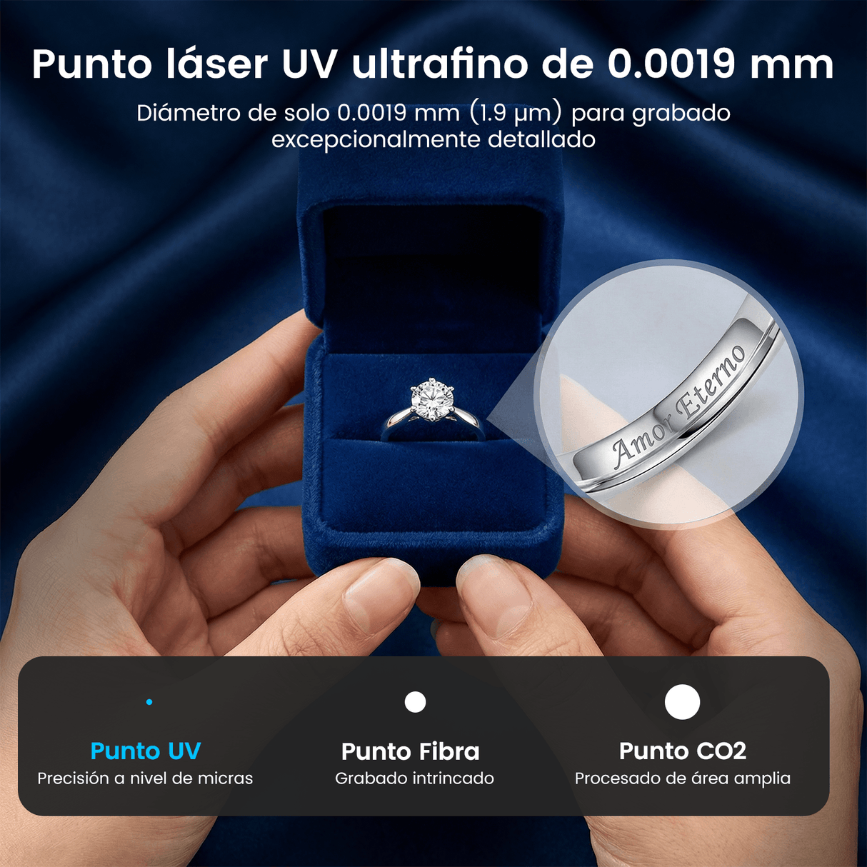 Monport 10W Grabador y Marcador Láser UV
