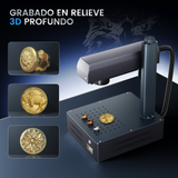 Máquina de marcado y grabado láser de fibra integrado Monport GM 30W Pro con enfoque automático - Máquina