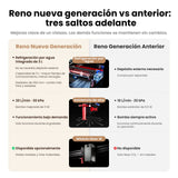 Monport Reno45 Pro Vision 45W Grabadora y Cortadora Láser CO₂ de Escritorio (16" x 12") con Cámara HD de 8MP, Autofocus Magnético y Sistema de Refrigeración por Agua Integrado