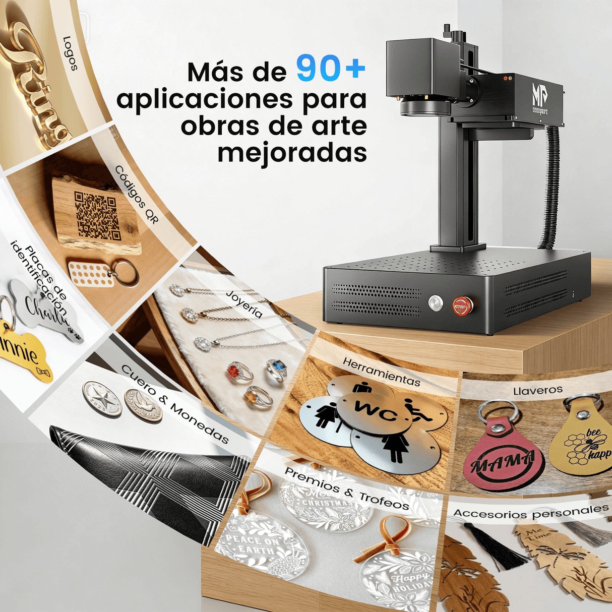 Monport GM 6W Grabador y Marcador Láser UV