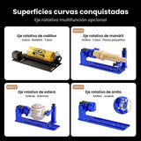 Monport Reno65 Pro Vision 65W – Grabadora y Cortadora Láser CO₂ de Sobremesa (24'' x 16'') con Cámara HD de 8MP, Autofocus Magnético y Sistema de Refrigeración por Agua Integrado