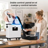 Monport 260W Sistema de extracción de humos láser con sistema de filtración de 4 etapas – Para máquinas de grabado láser CO₂ y de fibra