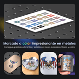 Monport GT 50W Láser de fibra separado: máquina de grabado y marcaje con enfoque automático (200 mm × 200 mm) — dispositivo alemán