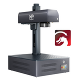 Máquina de grabado y marcado láser de fibra MOPA integrada Monport GM 60W Pro con enfoque automático