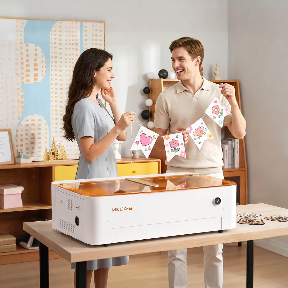 Monport MegaS – Actualización de la serie Mega: máquina de grabado y corte láser CO₂ de 70W con precisión inteligente