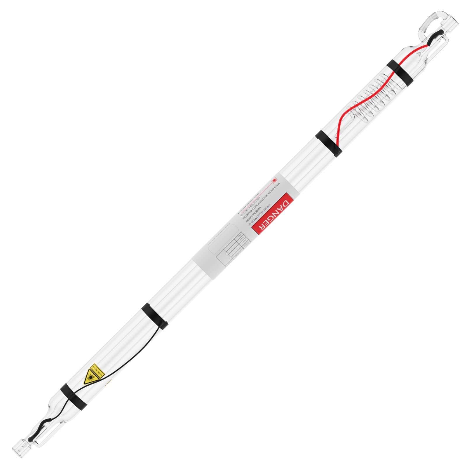 Tubo láser de CO2 de 100W para grabado láser.