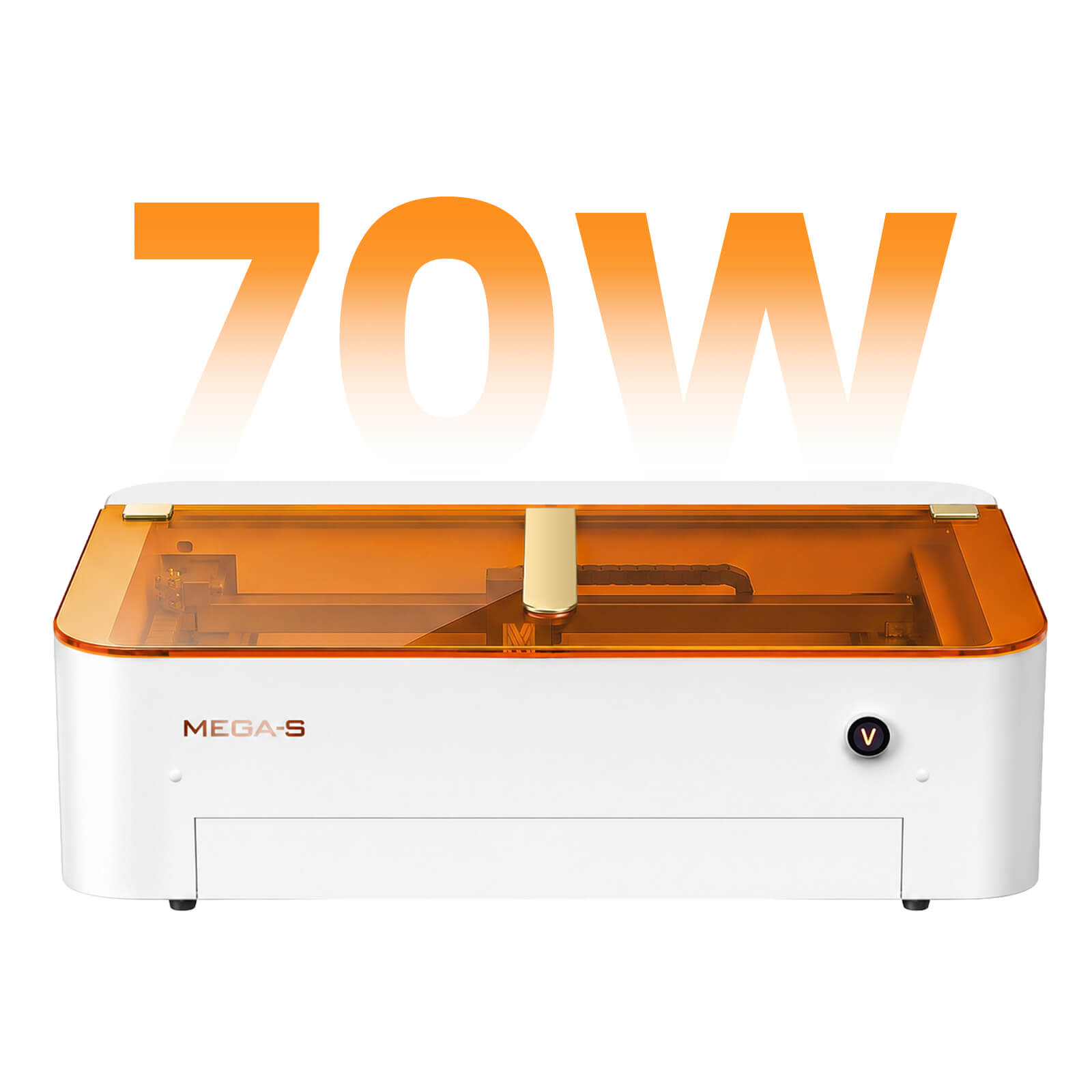 Monport MegaS – Actualización de la serie Mega: máquina de grabado y corte láser CO₂ de 70W con precisión inteligente