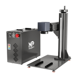 Monport GT 50W Láser de fibra separado: máquina de grabado y marcaje con enfoque automático (200 mm × 200 mm) — dispositivo alemán