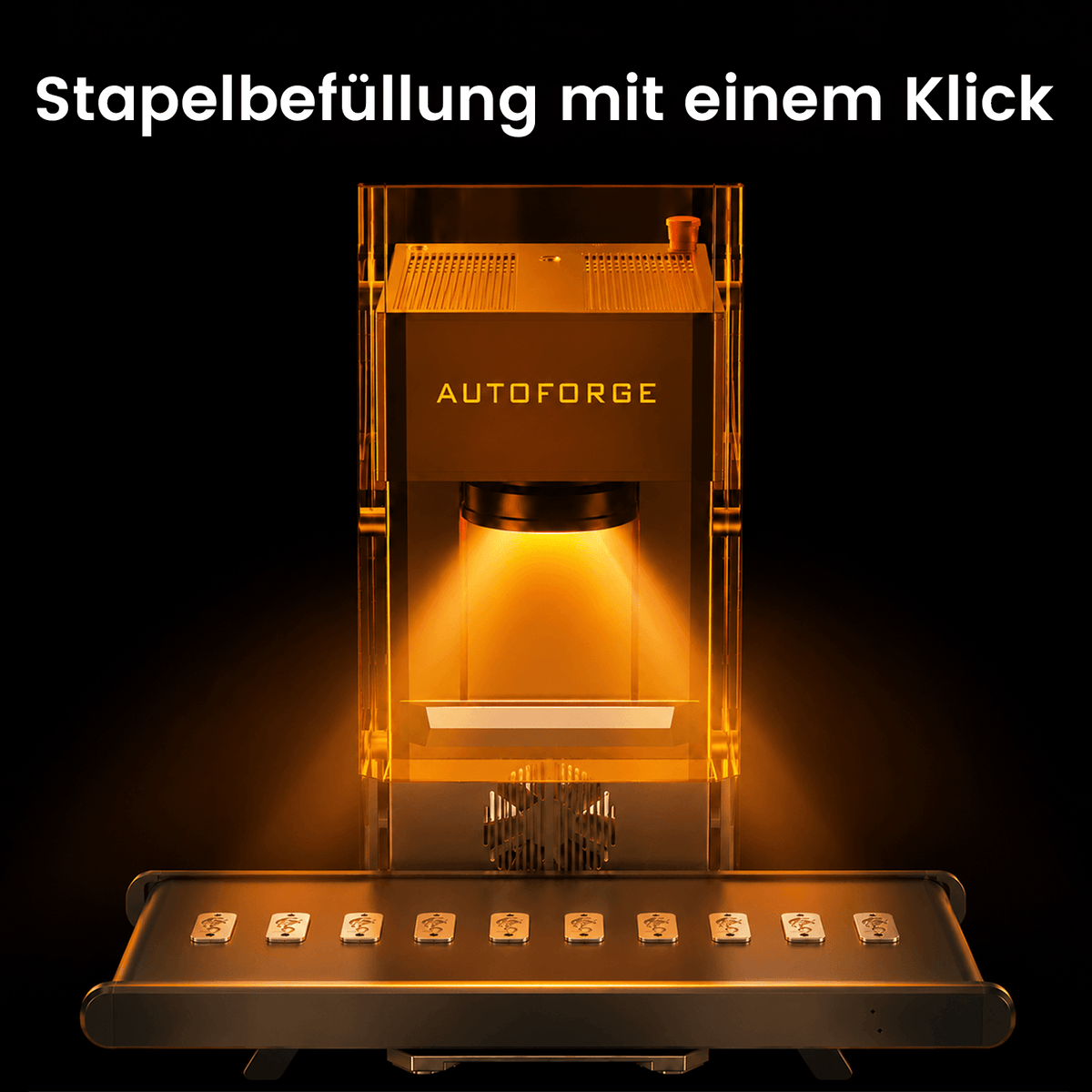 Monport AutoForge Grabadora Láser Dual con Láser de Fibra de 30W y Láser de Diodo de 20W – Máquina de Grabado Láser Precisa y Portátil
