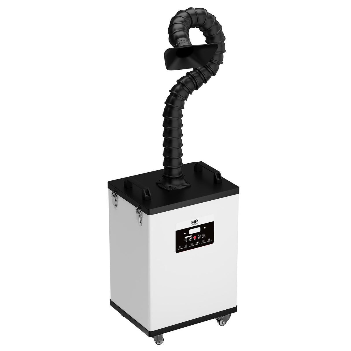 Monport 400W Sistema de extracción de humo láser con sistema de filtración de 8 etapas – Para máquinas de grabado y corte láser CO₂