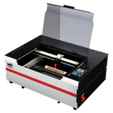 Monport Reno45 Pro de 45W Grabador y cortador láser de CO2 de escritorio (16" x 12") con enfoque semiautomático completamente nuevo