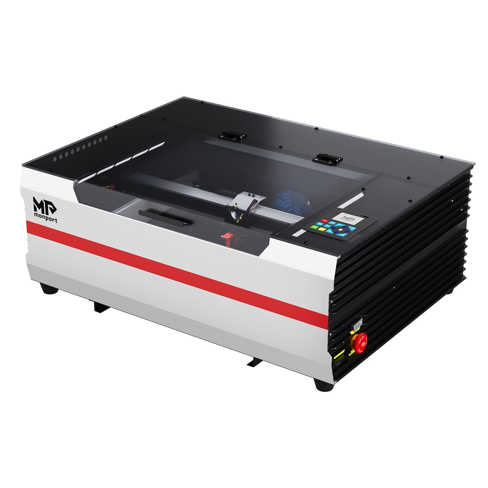 Monport Reno45 Pro de 45W Grabador y cortador láser de CO2 de escritorio (16