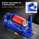 Eje rotativo mejorado y multifuncional para Reno