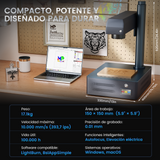 Máquina de marcado y grabado láser de fibra integrado Monport GM 30W Pro con enfoque automático - Máquina