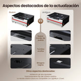 Monport Reno45 Pro Vision 45W Grabadora y Cortadora Láser CO2 de Escritorio (16" X 12") con Cámara HD de 8MP y Enfoque Automático Asistido por Imán