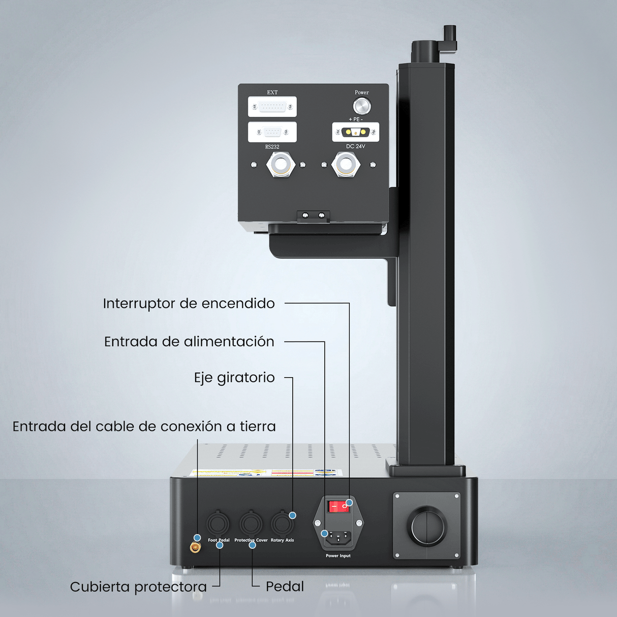 Monport 10W Grabador y Marcador Láser UV